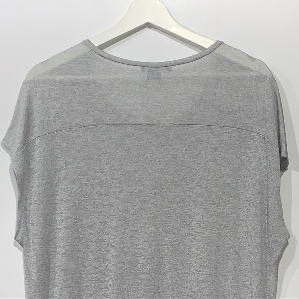 Vince Knit Top Lightweight Sz M Gray - Picture 5 of 10